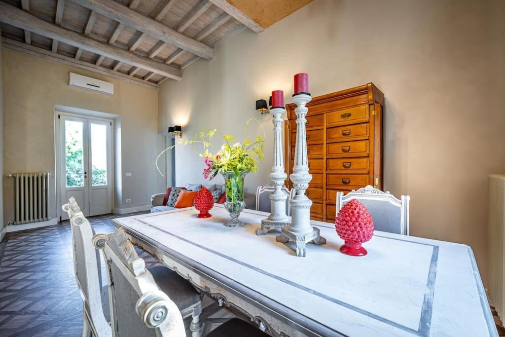 Luxury Villa Tolomei Gucci With Spa San Jacopo al Girone ภายนอก รูปภาพ