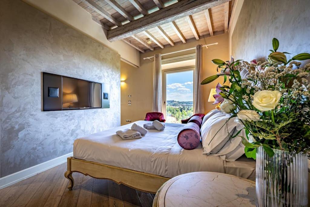 Luxury Villa Tolomei Gucci With Spa San Jacopo al Girone ภายนอก รูปภาพ