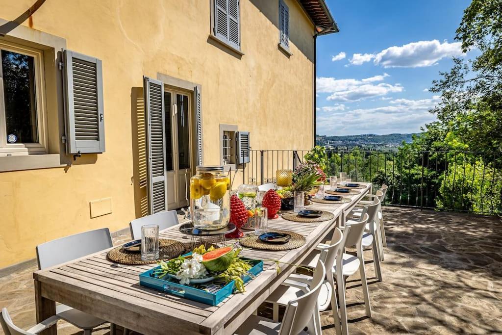 Luxury Villa Tolomei Gucci With Spa San Jacopo al Girone ภายนอก รูปภาพ