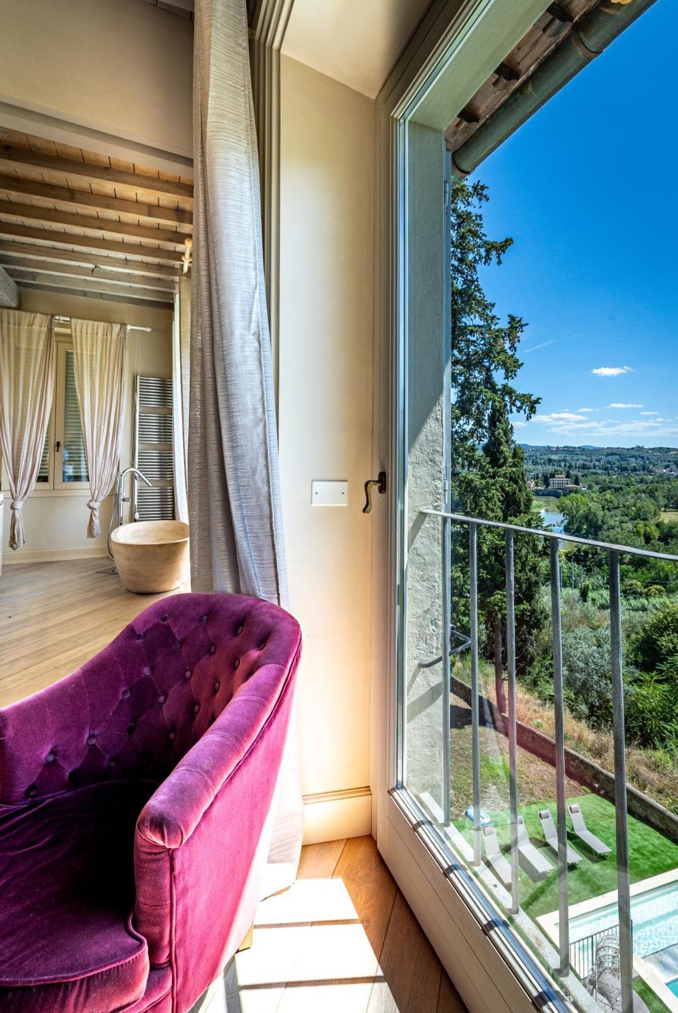 Luxury Villa Tolomei Gucci With Spa San Jacopo al Girone ภายนอก รูปภาพ