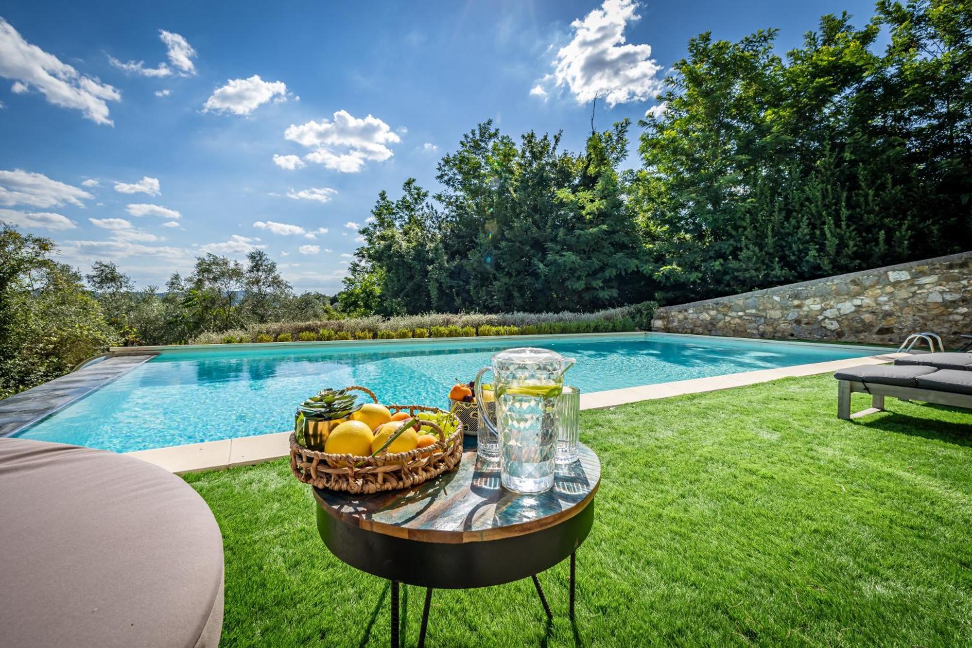 Luxury Villa Tolomei Gucci With Spa San Jacopo al Girone ภายนอก รูปภาพ