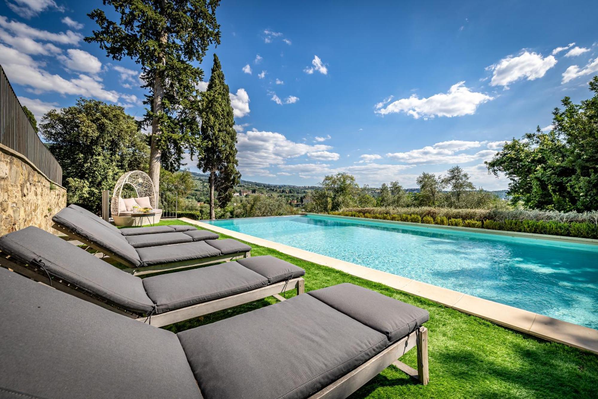 Luxury Villa Tolomei Gucci With Spa San Jacopo al Girone ภายนอก รูปภาพ