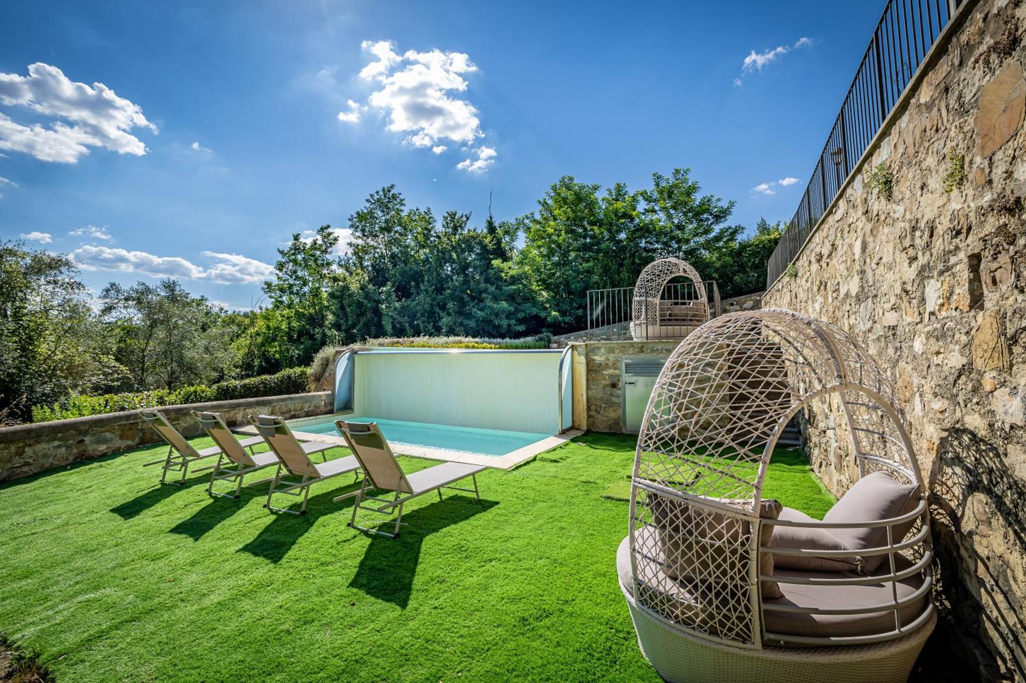 Luxury Villa Tolomei Gucci With Spa San Jacopo al Girone ภายนอก รูปภาพ