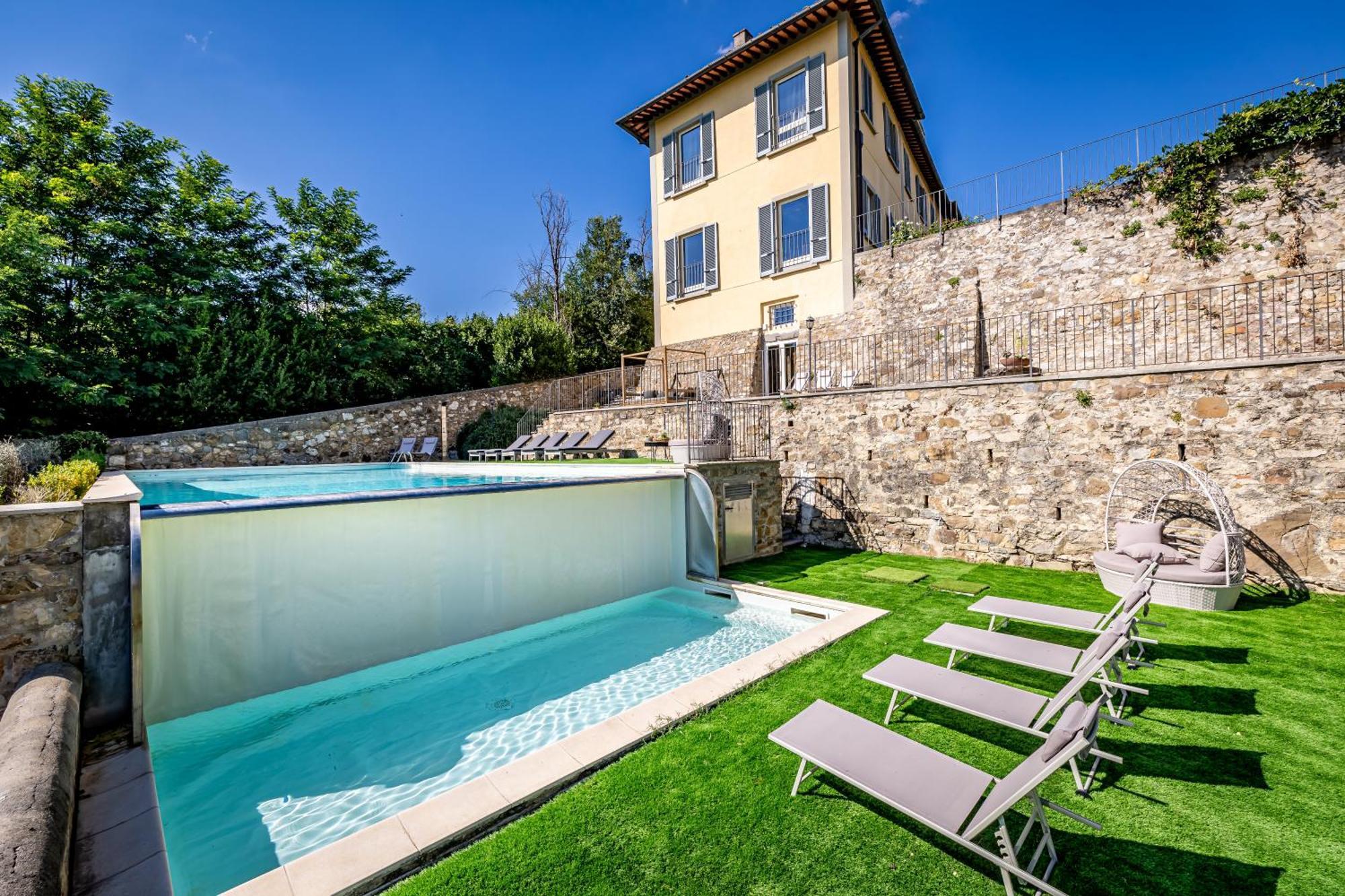Luxury Villa Tolomei Gucci With Spa San Jacopo al Girone ภายนอก รูปภาพ